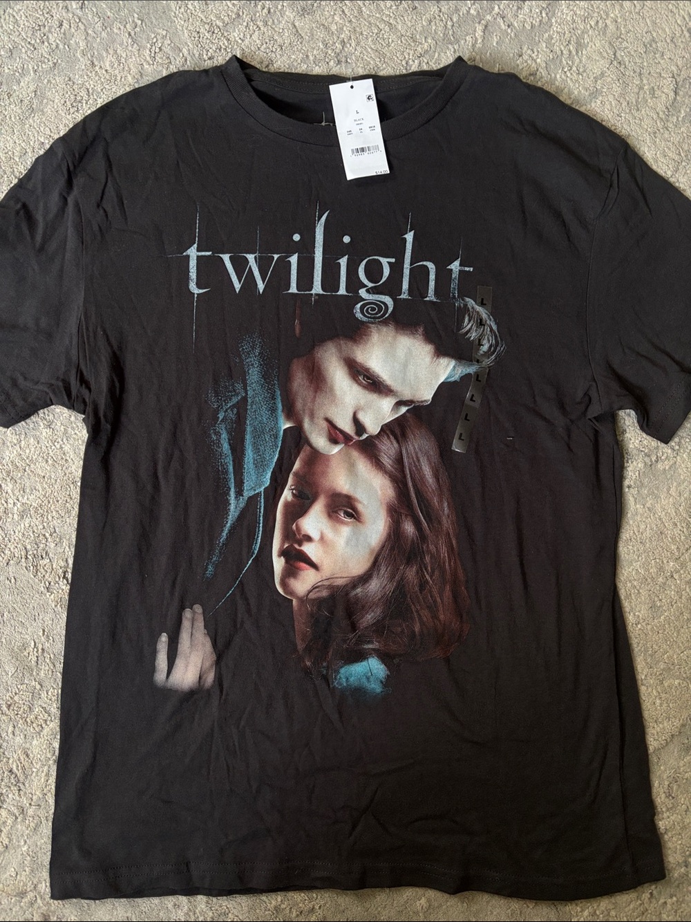 Twilight Graphic Short Sleeve Tee - Black